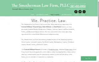 Smotherman Law website