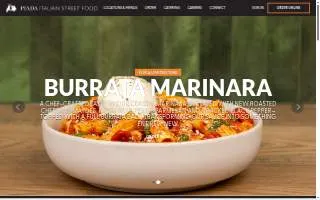 Piada Italian Street Food of Euless website