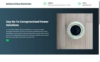 De Soto 24 Hour Electrician website