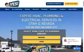 YES! Air Conditioning, Heating, Plumbing and Electric