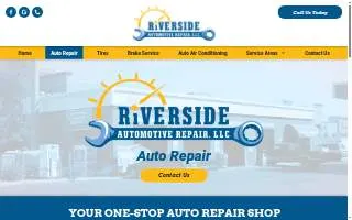 Riverside Automotive Repair website