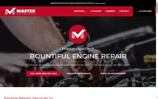 Master AutoTech of Bountiful website
