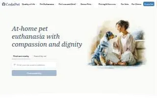 CodaPet of Pleasant Grove website