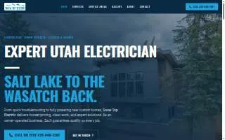 Snow Top Electric website