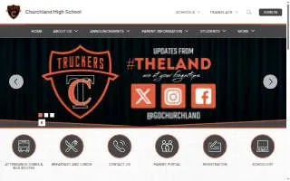 Churchland Family Dentistry website