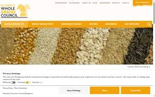 Grains of Sense Coffee Roastery & Tea Gallery website