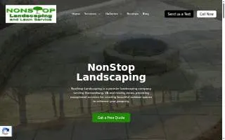 NonStop Landscaping website