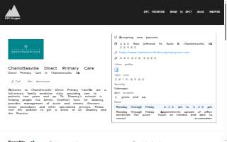 Charlottesville Direct Primary Care