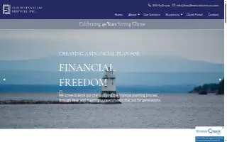 Flood Financial Services website