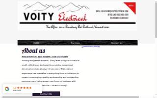 Voity Electrical: Master Electrician