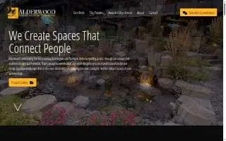 Alderwood Landscaping of Bellevue website