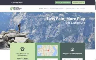 Bellevue Chiropractic Associates website