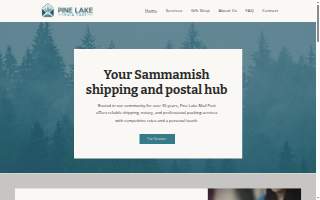 Pine Lake Mail Post