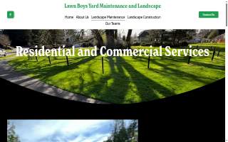 Lawn Boys Yard Maintenance and Landscape LLC