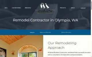 Mallard Brothers Construction website