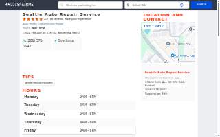 Seattle Auto Repair Service