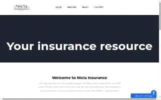 Nicla Insurance website
