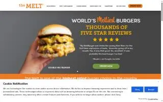 Melt Ice Cream website