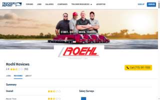 Roehl Transport, Inc. of Concord