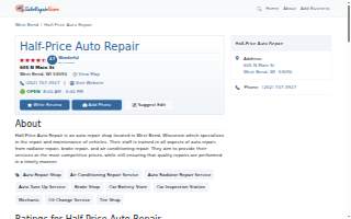 Half-Price Auto Repair