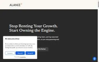 Alaniz Auto Sale INC website