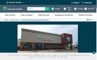 Essentia Health-Superior Belknap Pharmacy website
