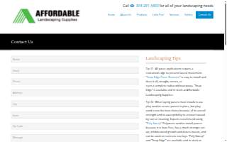 Affordable Landscaping Supplies