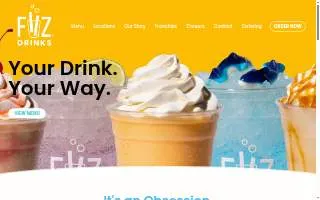 FiiZ Drinks of Kaysville website