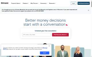 Thrivent website