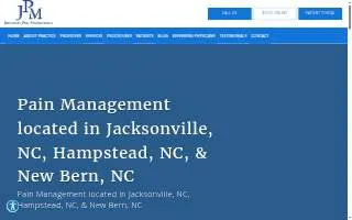 Johnston Pain Management website
