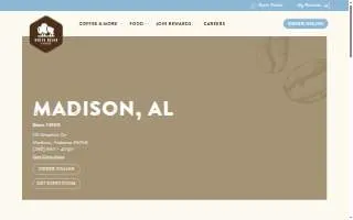 White Bison Coffee of Madison website