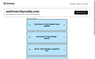 EXIT River City Realty website