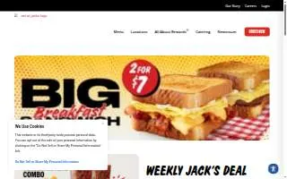 Jacks Place Bistro and baking and events by jack website