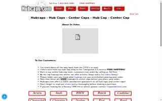 Hubcap Coffee website