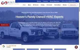 Infinity Air Solutions, Inc. website