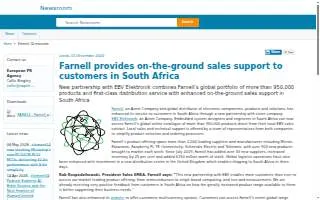 Farnell Mechanical Inc. website