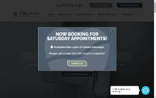 Pelham Dental Care website