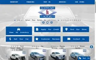 Southtown Motors website