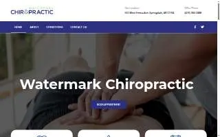 Watermark Chiropractic website