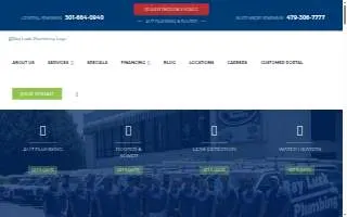 Ray Lusk Plumbing of North Little Rock website