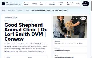 Good Shepherd Animal Clinic | Dr. Lori Smith DVM | Conway