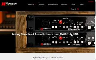 Harrison's website