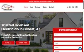 Creative Electrical & Plumbing – Licensed Electrician website