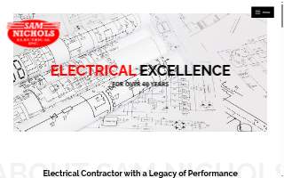 Sam Nichols Electrical Inc website