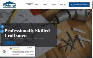 Midwest Contracting Inc website