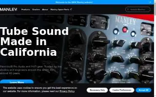 Manley Animal Hospital website
