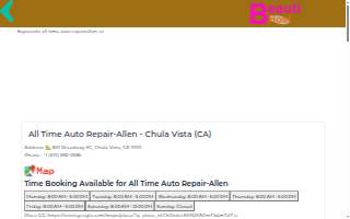 All Time Auto Repair-Allen