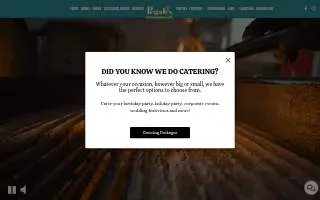 Pegah’s Kitchen website
