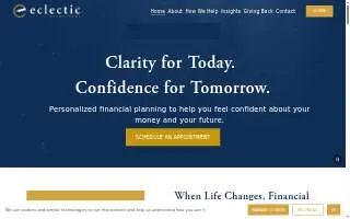 Eclectic Associates website