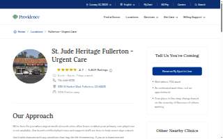 St. Jude Heritage Medical Group Urgent Care